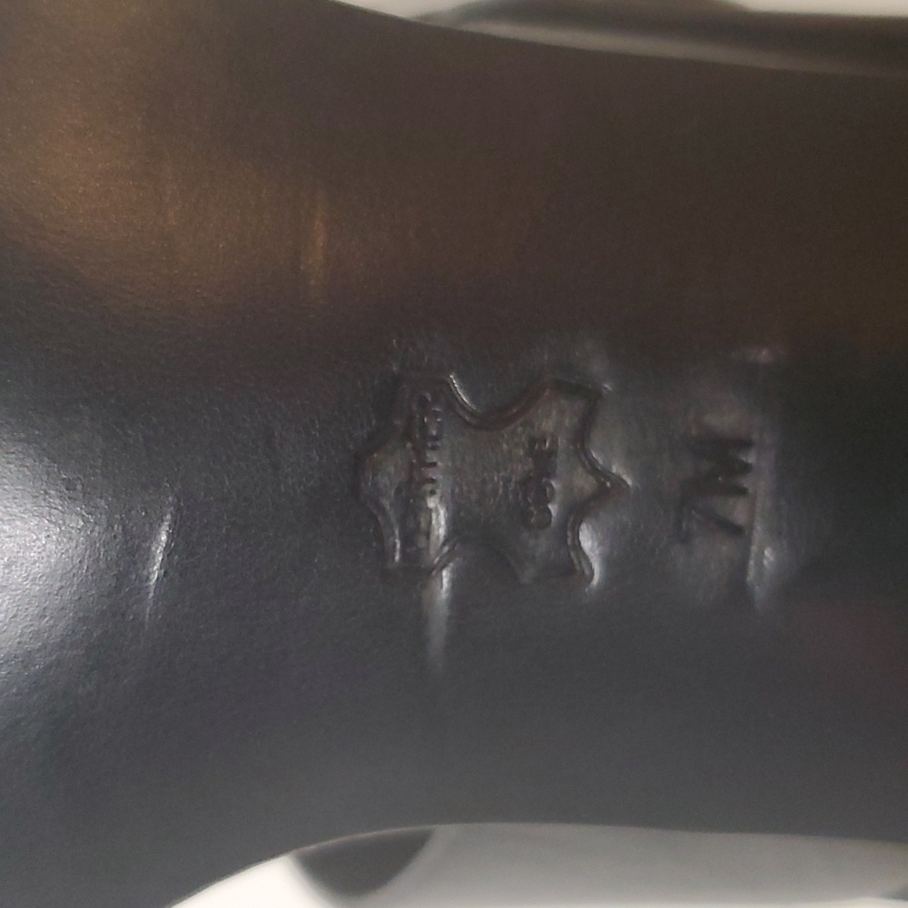 Tory Burch Leather Slingback Black Sandal 7 - Picture 11 of 11
